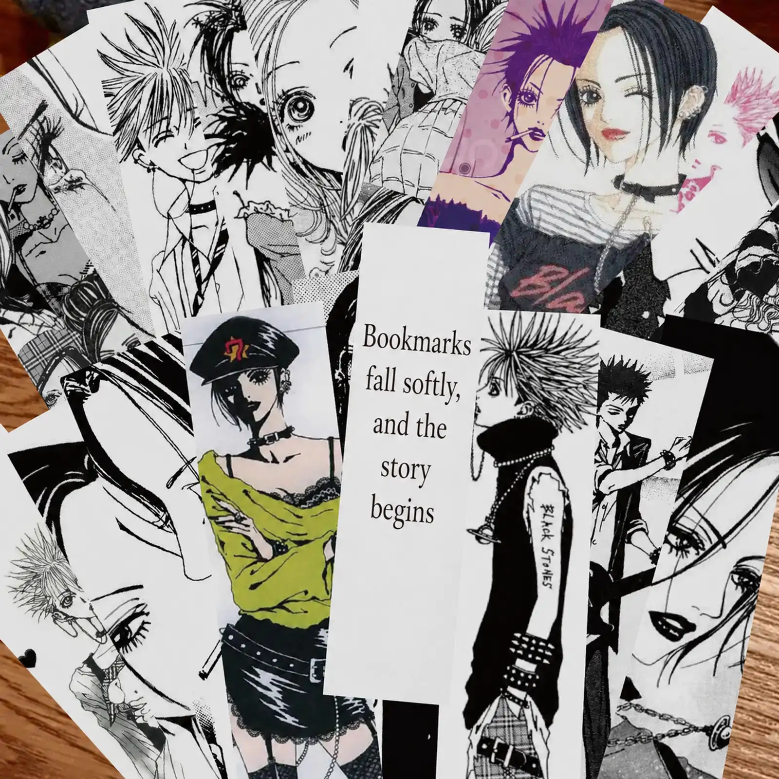 NANA Anime Bookmarks Set, 30 Pieces