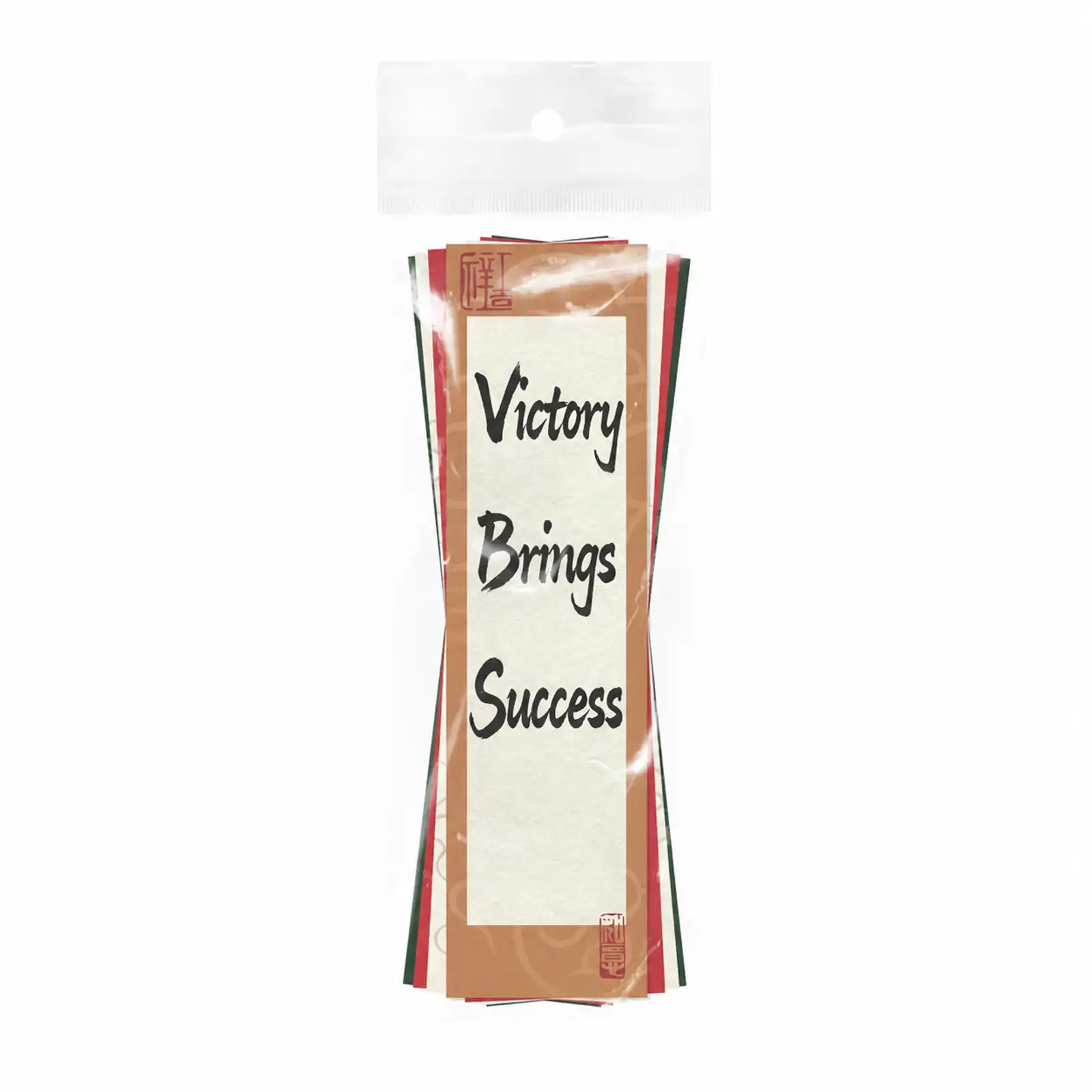 Chinese Calligraphy Exam Blessing Bookmarks, 30-Piece Set