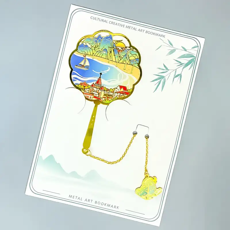 Custom Engraved Fujian Travel Souvenir Bookmark