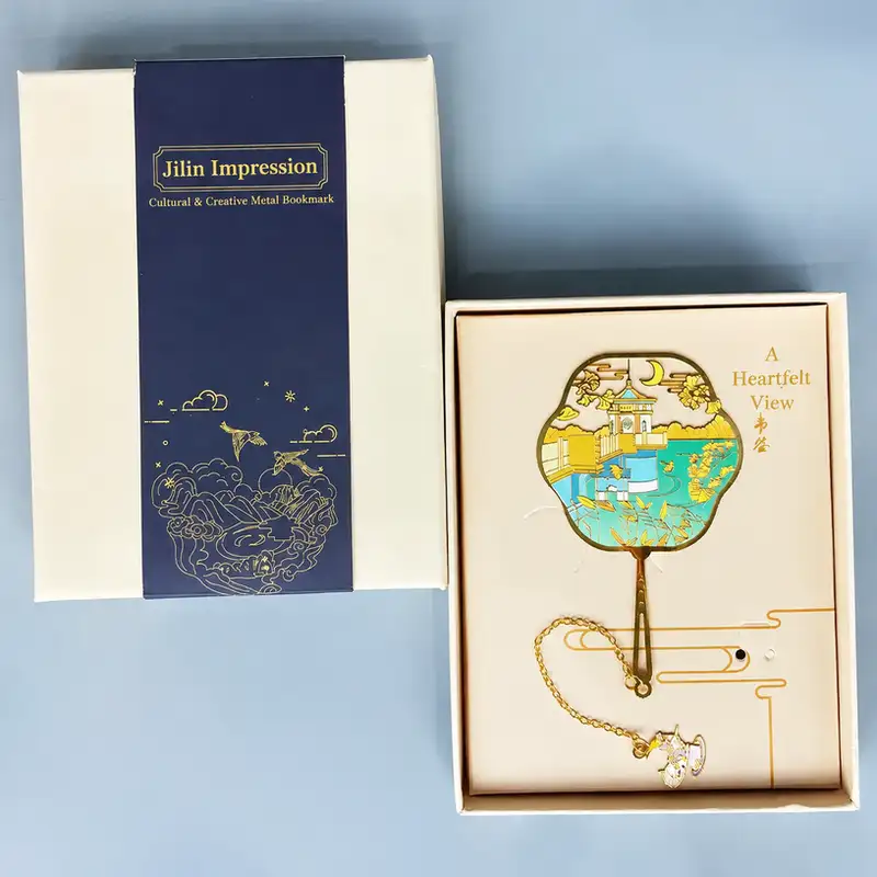 Changbai Mountain Tianchi Scenic Spot Metal Bookmark