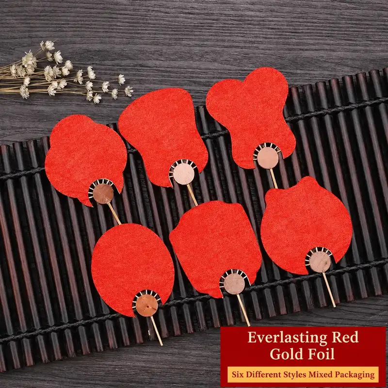 Blank Antique-Style Wax-Dyed Xuan Paper Bookmark