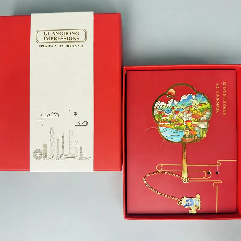 Custom Shenzhen Tourist Attraction Souvenir Bookmarks
