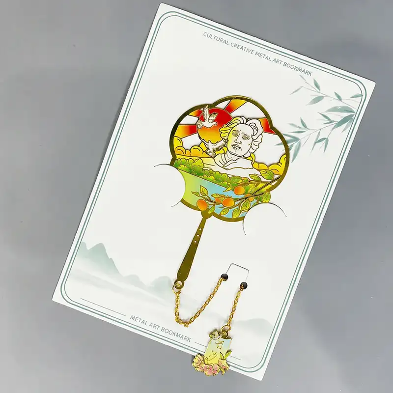 Changsha Landmark Ancient-Style Metal Bookmark