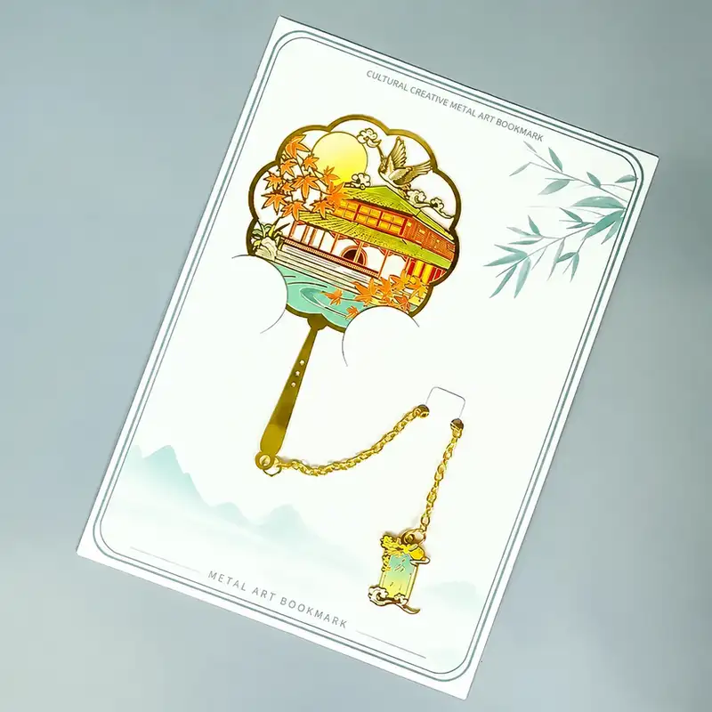 Suzhou Tourist Attraction Engraved Souvenir Bookmark