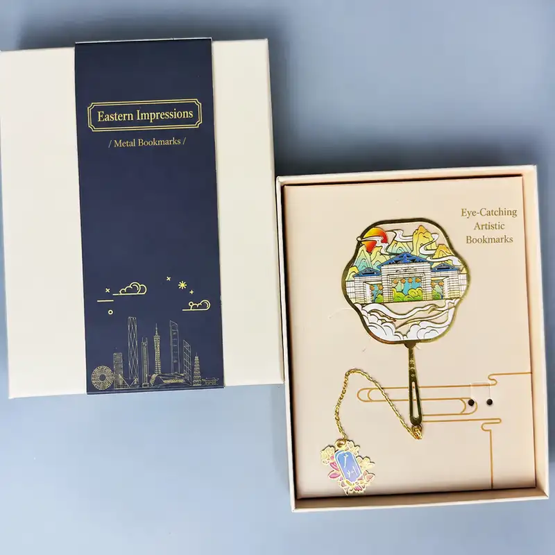 Custom Engraved Guangzhou Landmark Bookmark