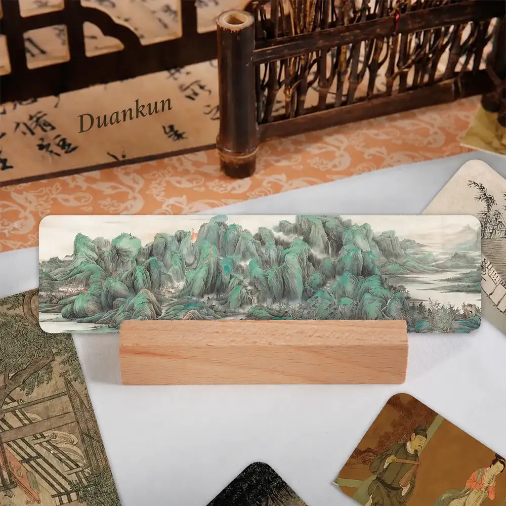 30-Piece Chinese Antique Painting Bookmark Set