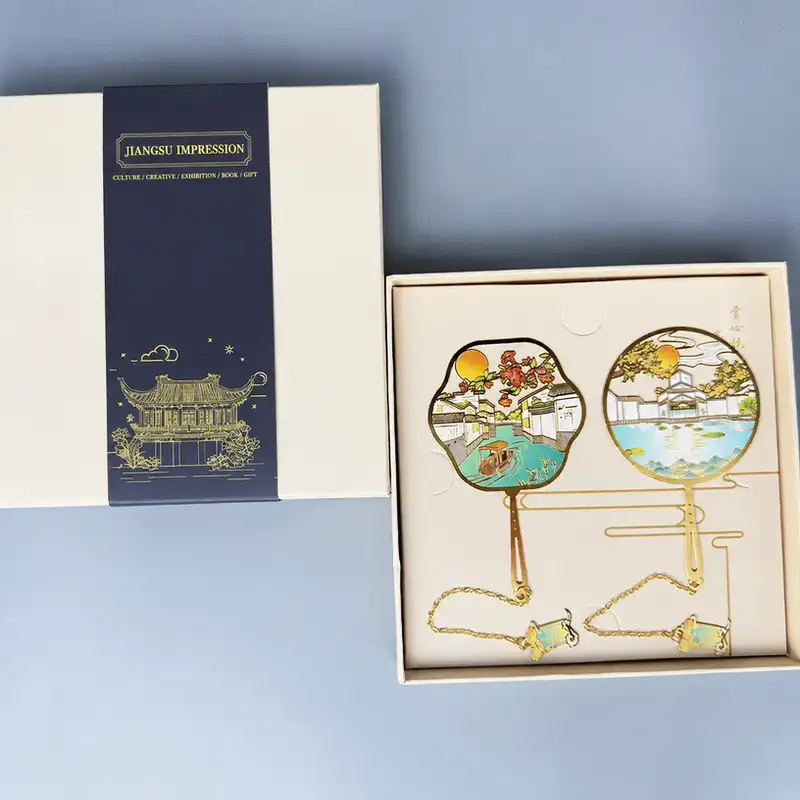 Suzhou Tourist Attraction Engraved Souvenir Bookmark