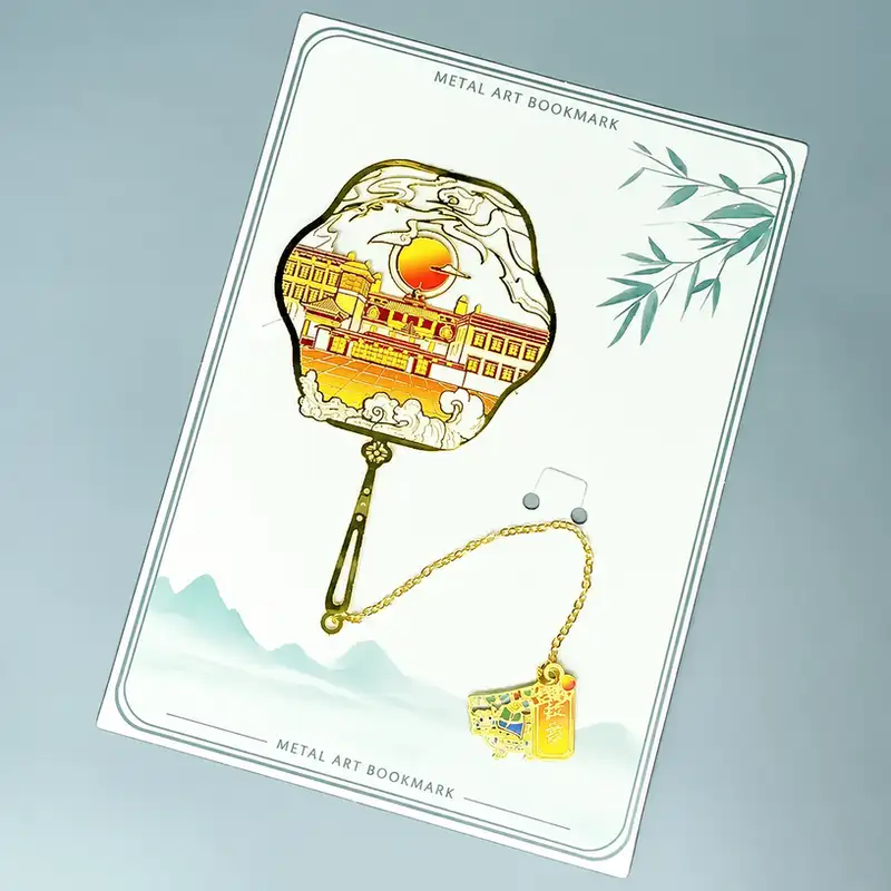Lhasa Landmarks Engraved Souvenir Bookmark