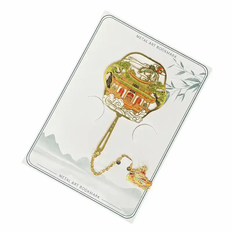 Xiamen University and Gulangyu Metal Souvenir Bookmarks