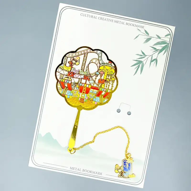 Custom Shenzhen Tourist Attraction Souvenir Bookmarks