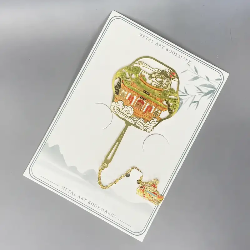 Xiamen University and Gulangyu Metal Souvenir Bookmarks