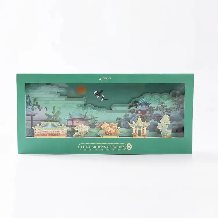 Suzhou Scenic Landmark Metal Bookmark Gift Box