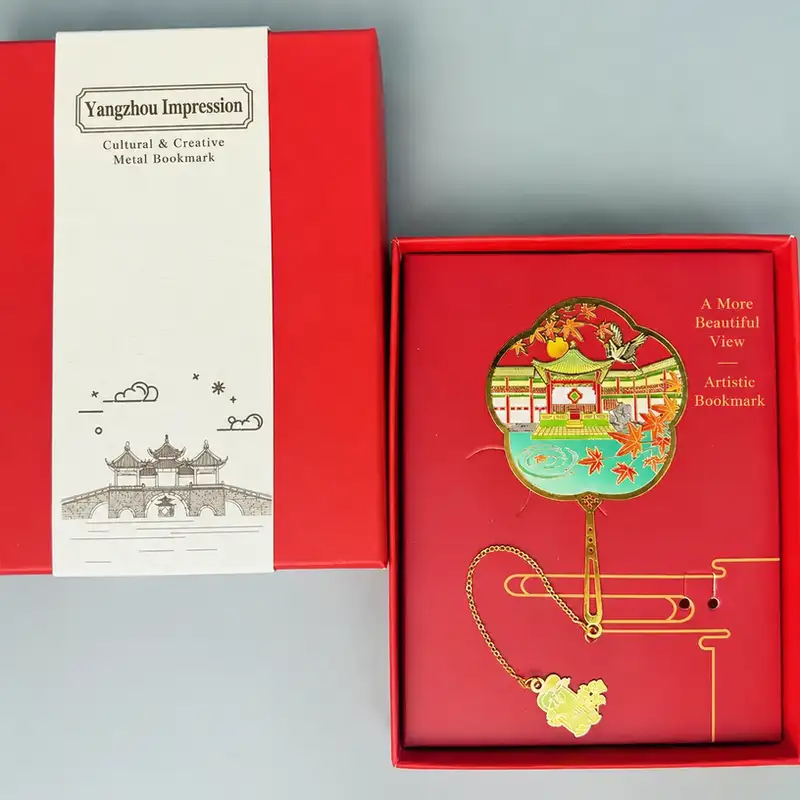 Custom Engraved Yangzhou Landmark Bookmarks