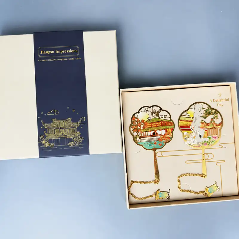 Suzhou Tourist Attraction Engraved Souvenir Bookmark