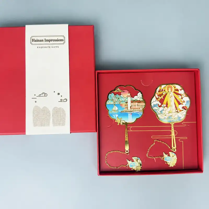 Custom Engraved Sanya Tourist Attraction Bookmark