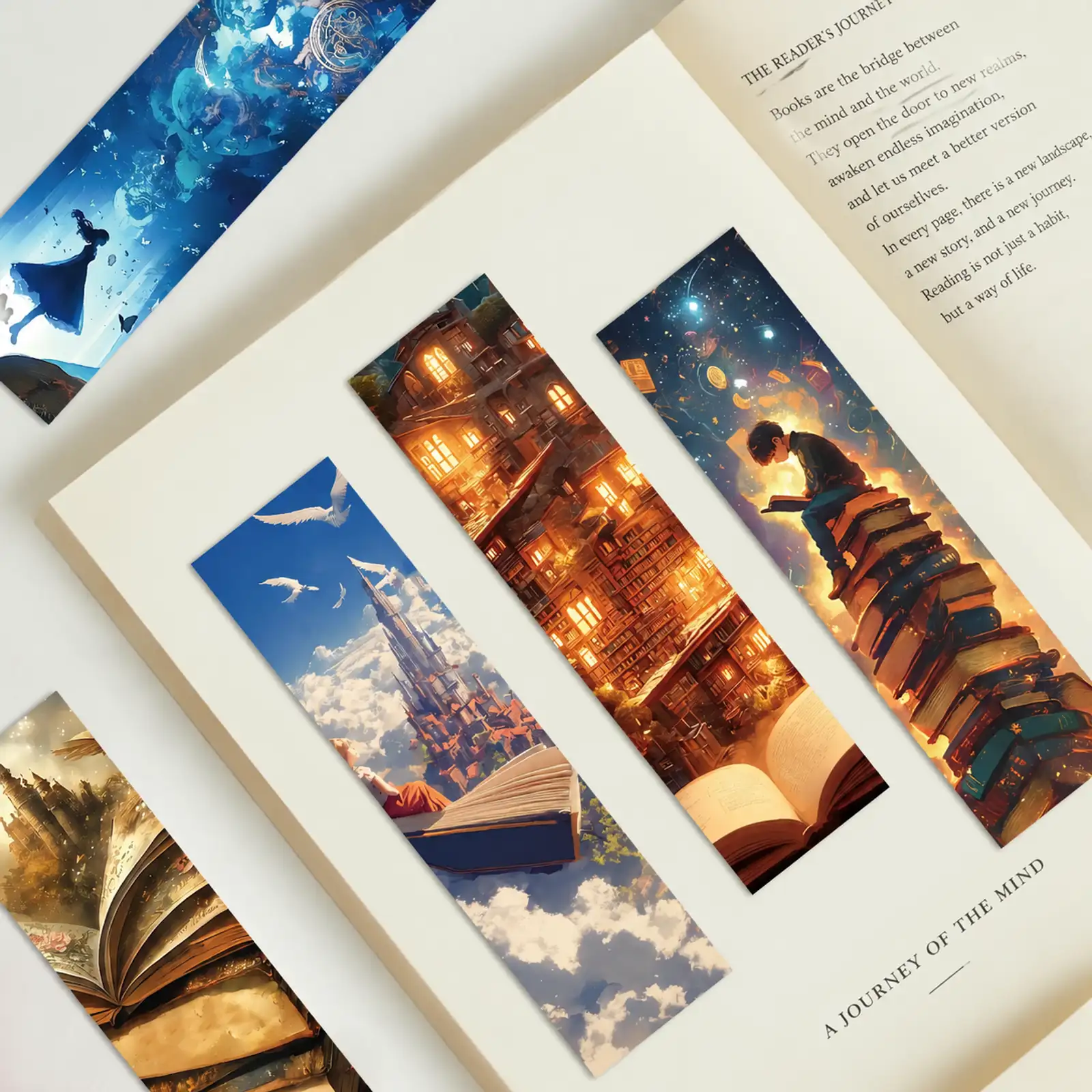 Qi Encounter Fantasy Reading Bookmarks