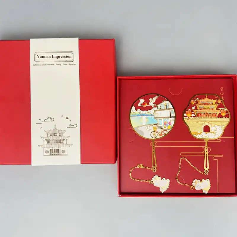 Custom Engraved Erhai and Yulong Snow Mountain Bookmark