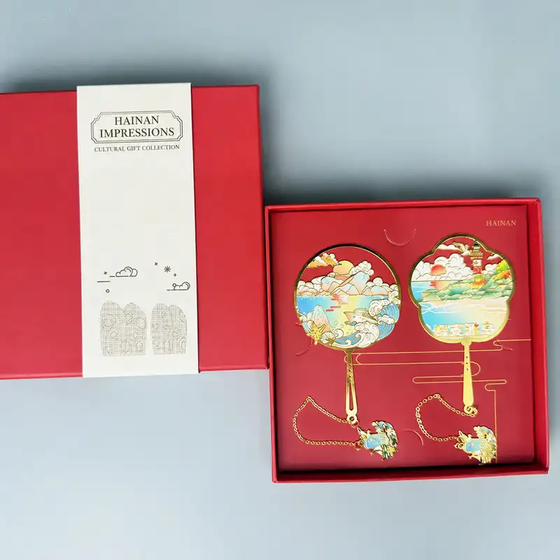 Custom Engraved Sanya Tourist Attraction Bookmark