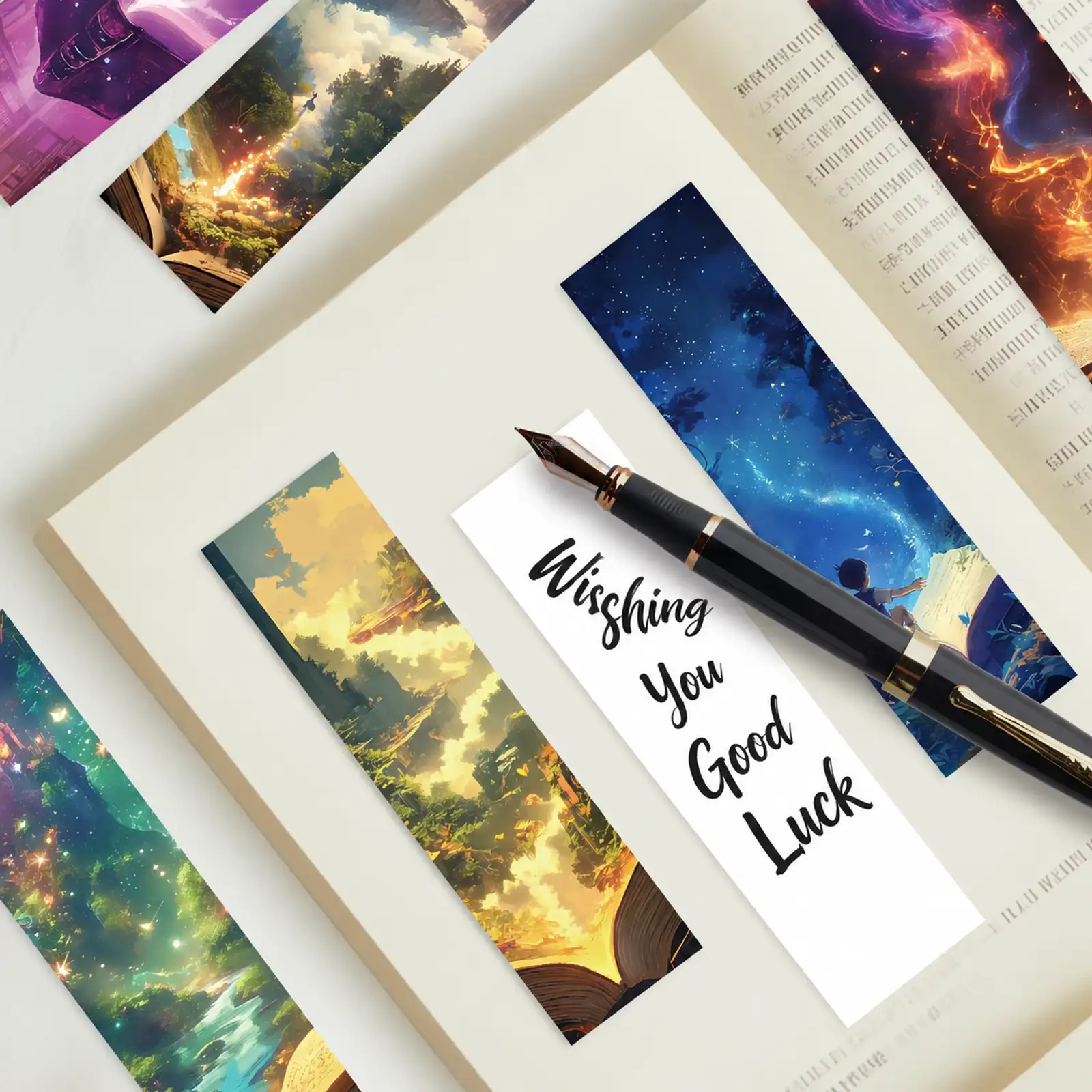 Qi Encounter Fantasy Reading Bookmarks