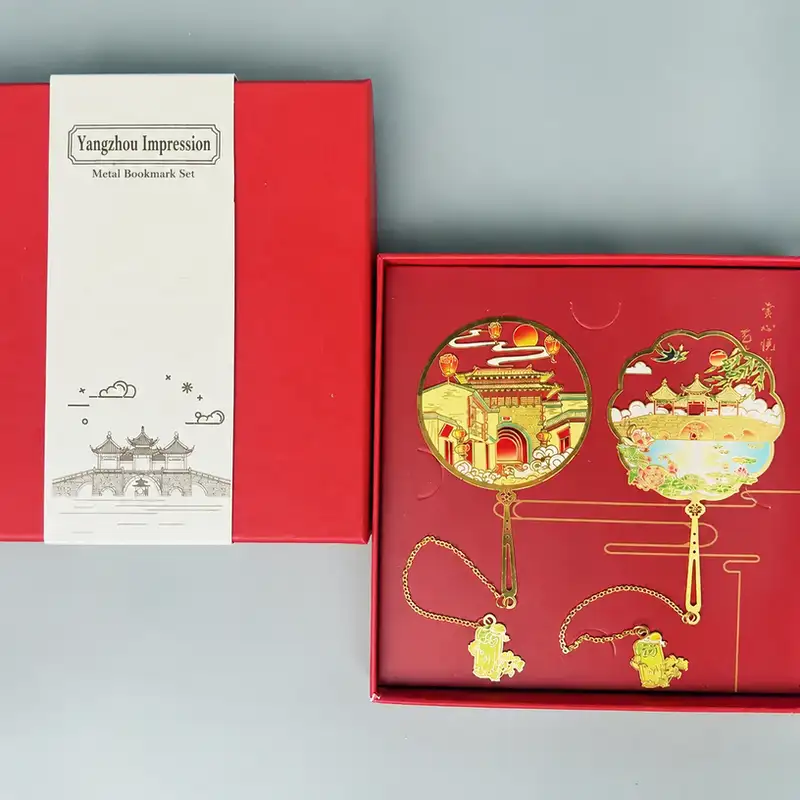 Custom Engraved Yangzhou Landmark Bookmarks