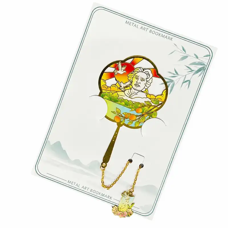 Changsha Landmark Ancient-Style Metal Bookmark