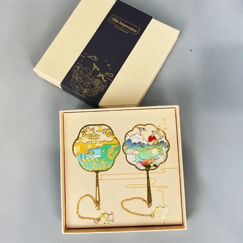 Changbai Mountain Tianchi Scenic Spot Metal Bookmark