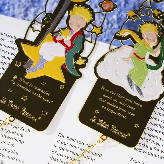 Galaxy Traveler Little Prince Metal Bookmark
