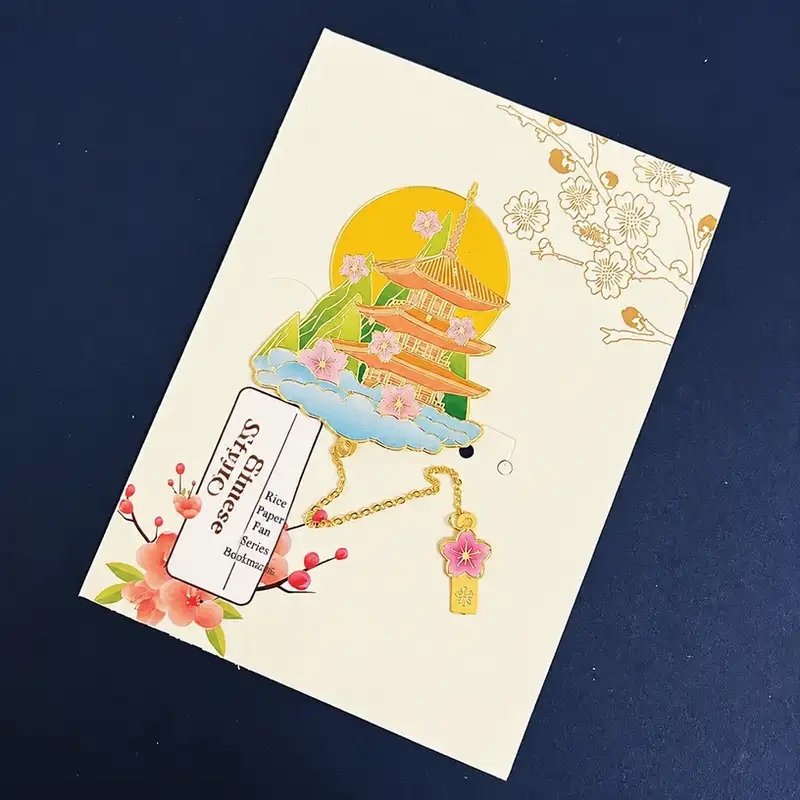 武漢黃鶴中式金屬書籤