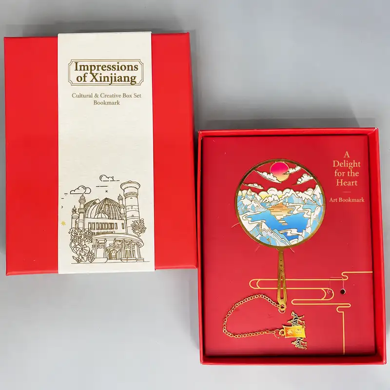 Turpan Brass Cutout Souvenir Bookmark