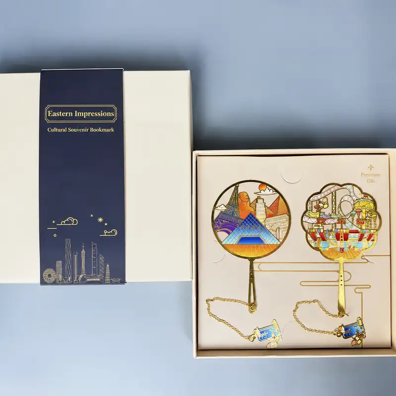 Custom Shenzhen Tourist Attraction Souvenir Bookmarks