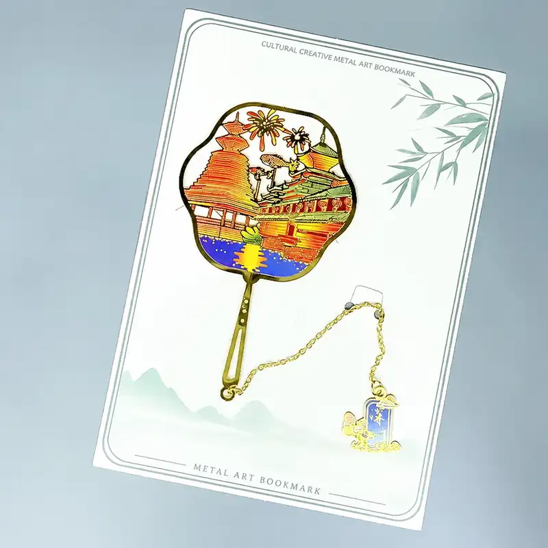 Custom Shenzhen Tourist Attraction Souvenir Bookmarks