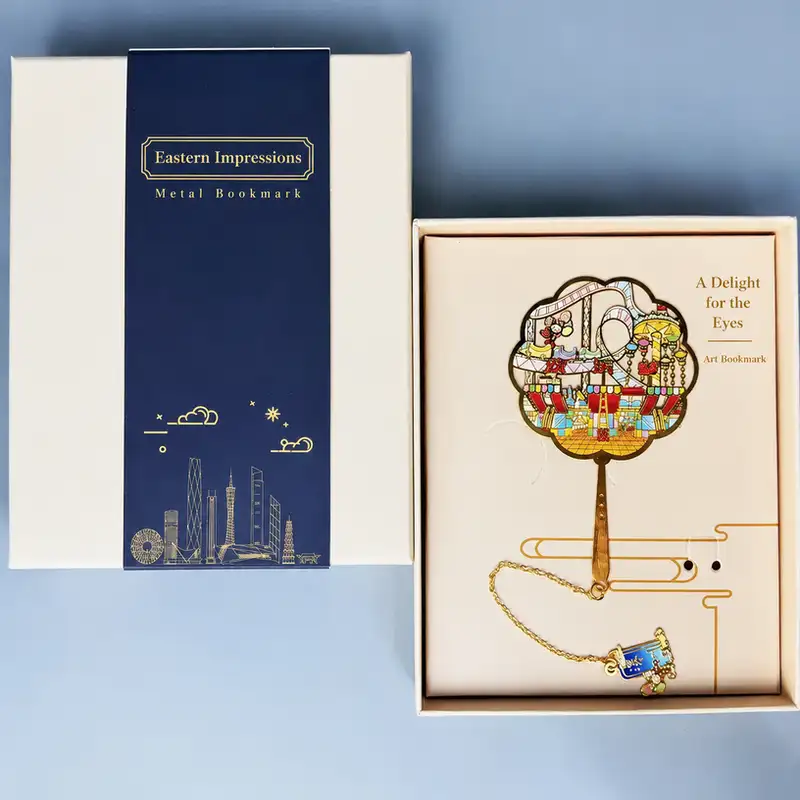 Custom Shenzhen Tourist Attraction Souvenir Bookmarks