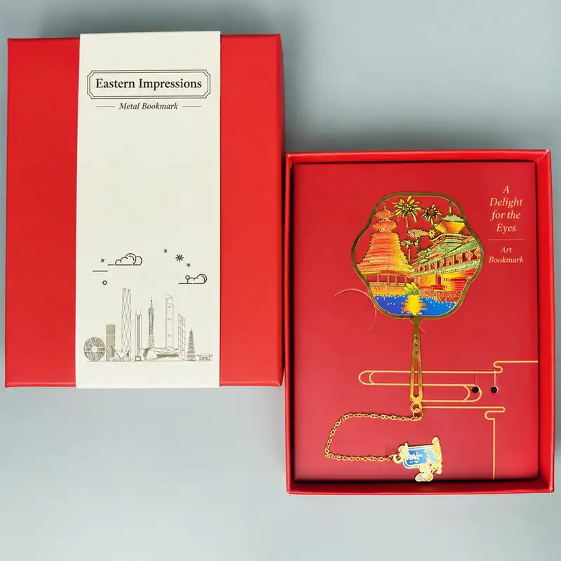 Custom Shenzhen Tourist Attraction Souvenir Bookmarks