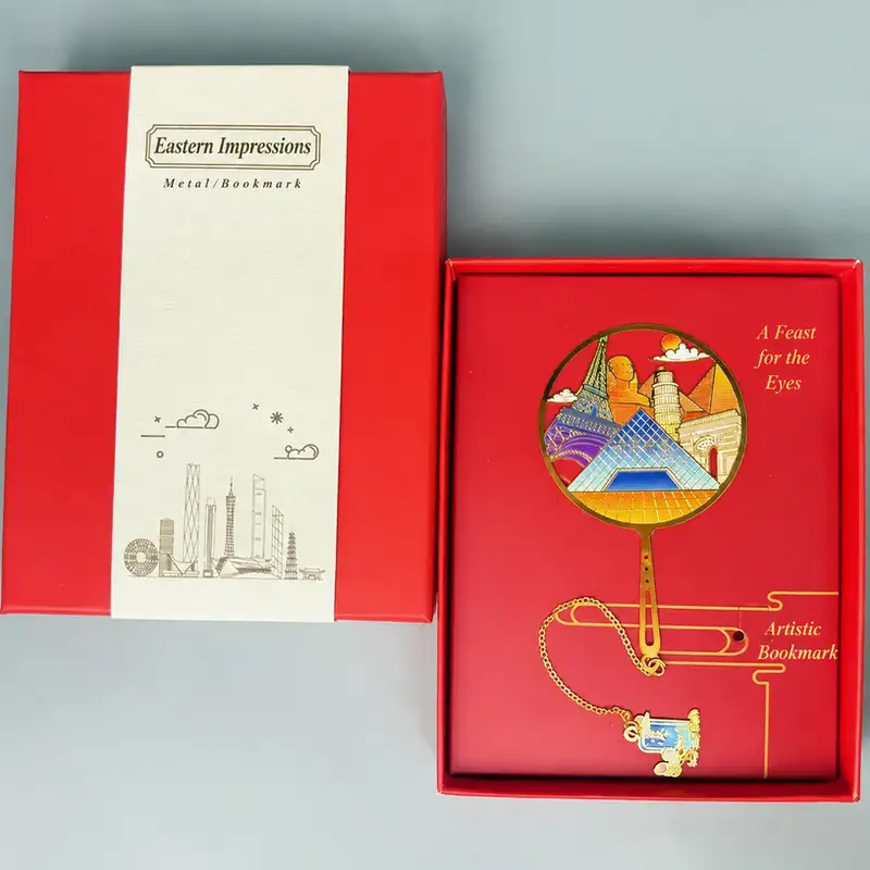 Custom Shenzhen Tourist Attraction Souvenir Bookmarks