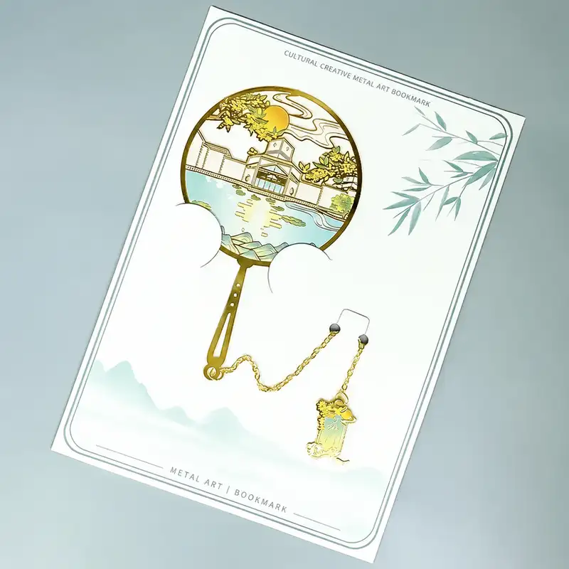 Suzhou Tourist Attraction Engraved Souvenir Bookmark
