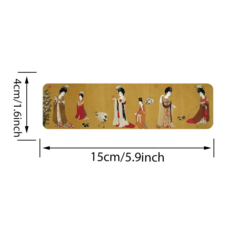 30-Piece Chinese Antique Painting Bookmark Set