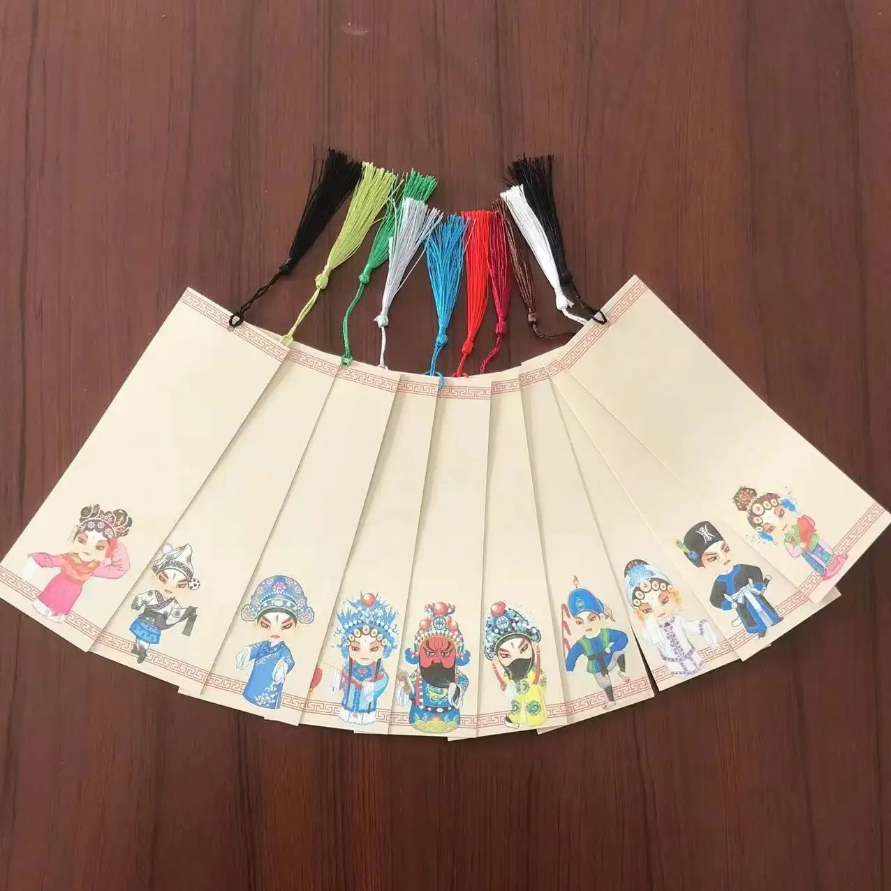 Blank Antique-Style Wax-Dyed Xuan Paper Bookmark