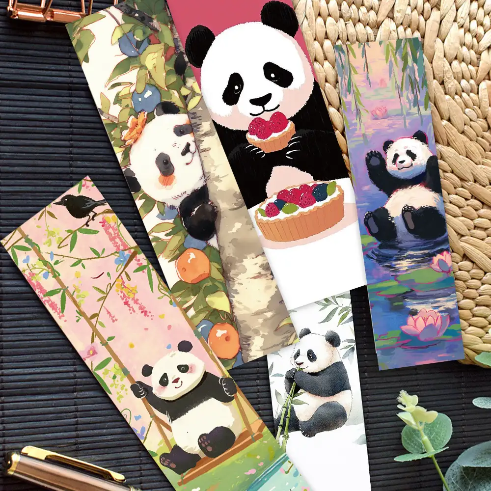 Cute Cartoon Kitten Bookmarks for Kids