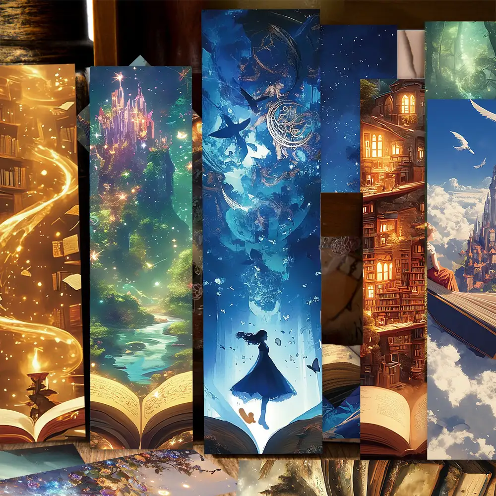 30-Piece Fantasy Art Bookmark Set