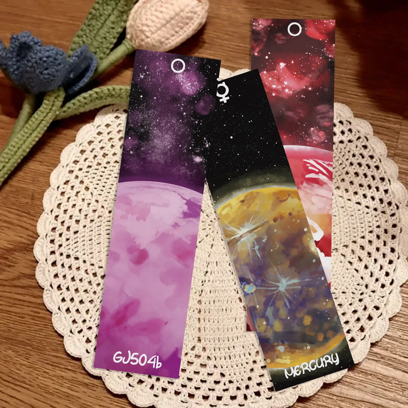 30 Solar System Planet Bookmarks
