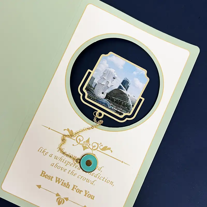 Singapore Merlion Engraved Souvenir Ruler
