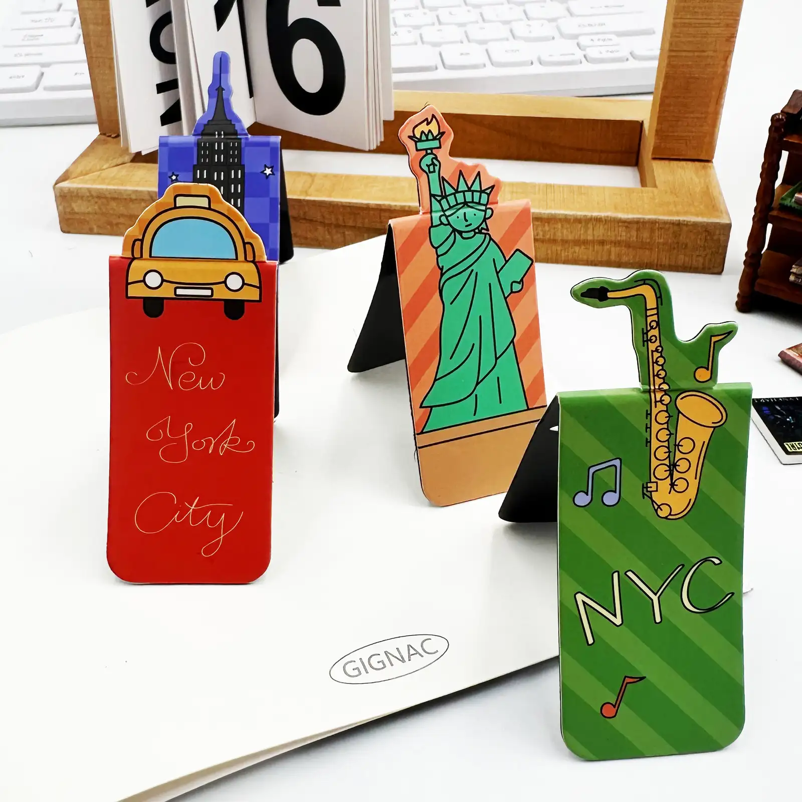 New York City Magnetic Bookmarks