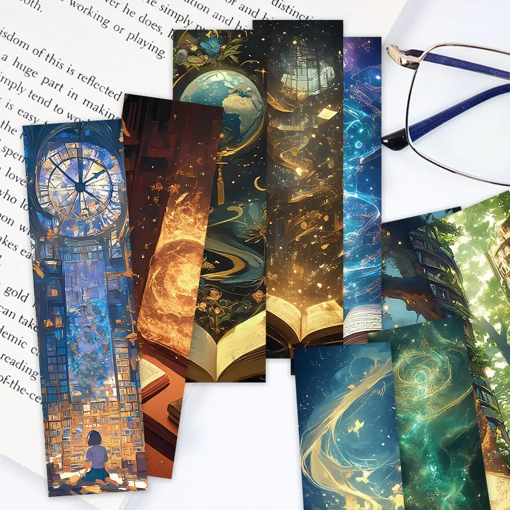 30-Piece Fantasy Art Bookmark Set