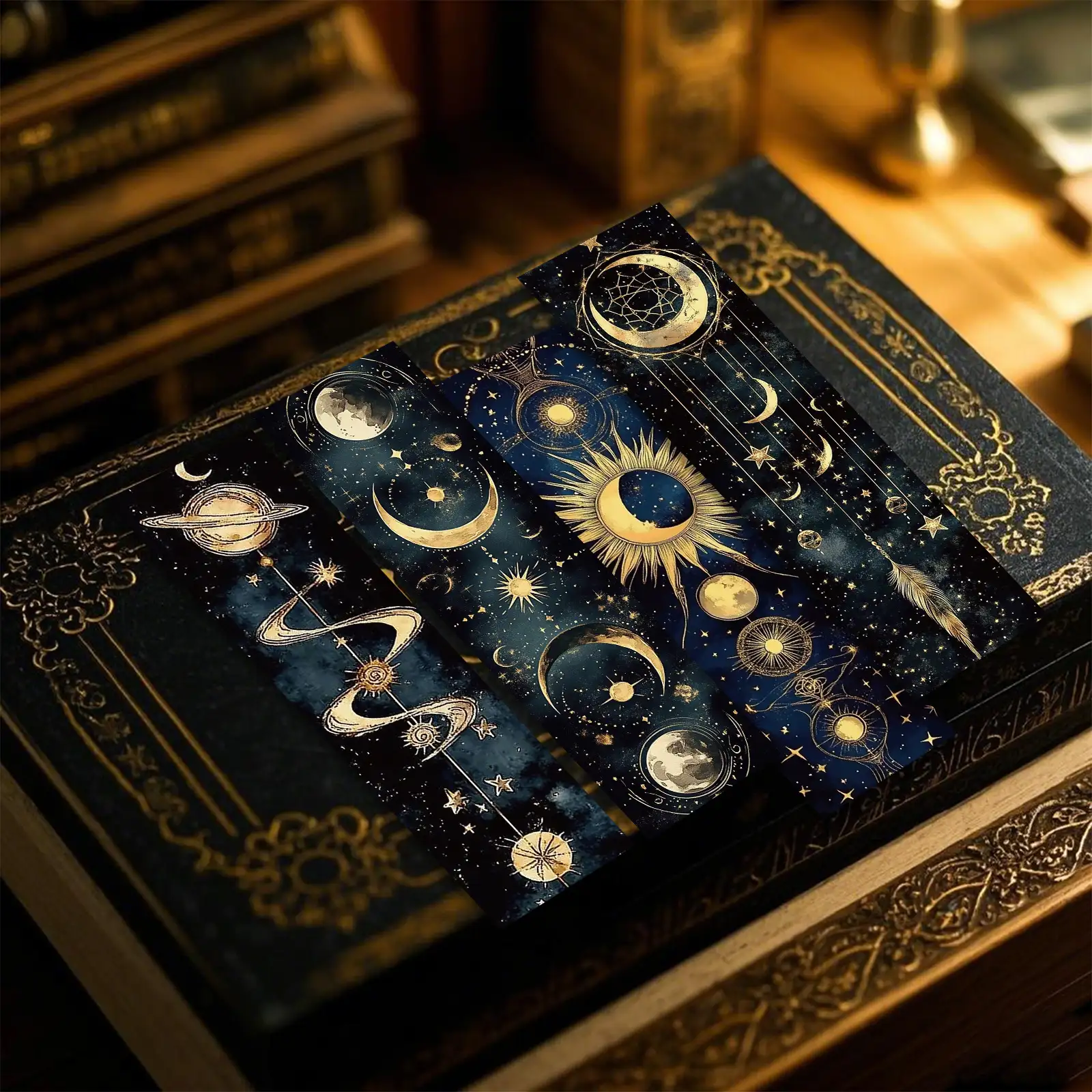 30-Piece Celestial Universe Bookmark Set