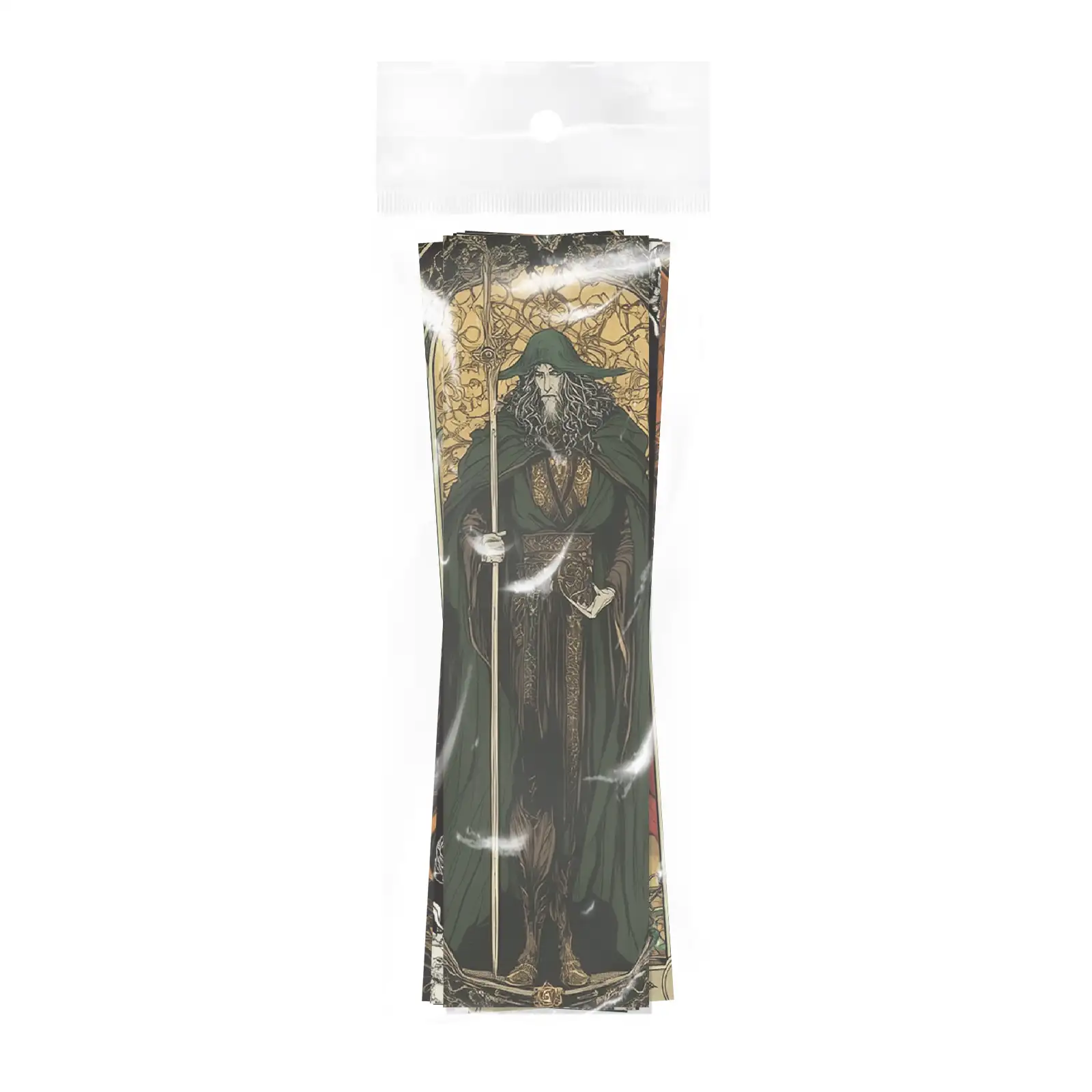 Dark Gothic Wizard Bookmarks Set of 30