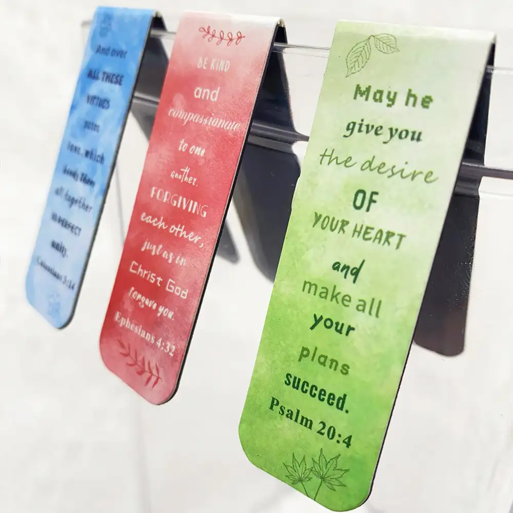5-Pack Magnetic Bookmarks for Students