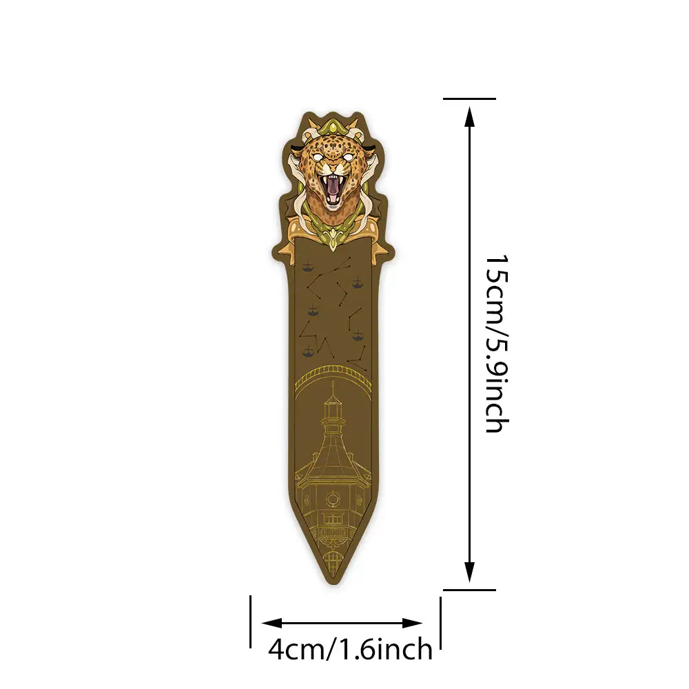 30 Cartoon Animal Bookmarks