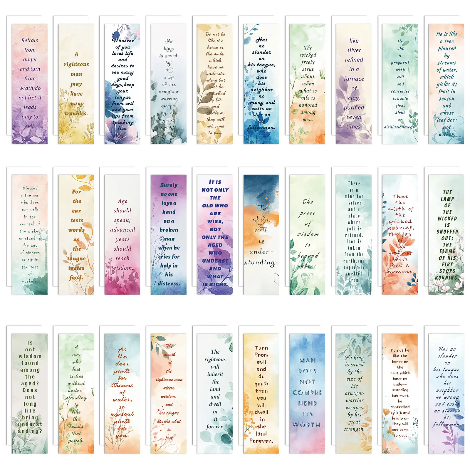 Graphic Paper Bookmarks for Students