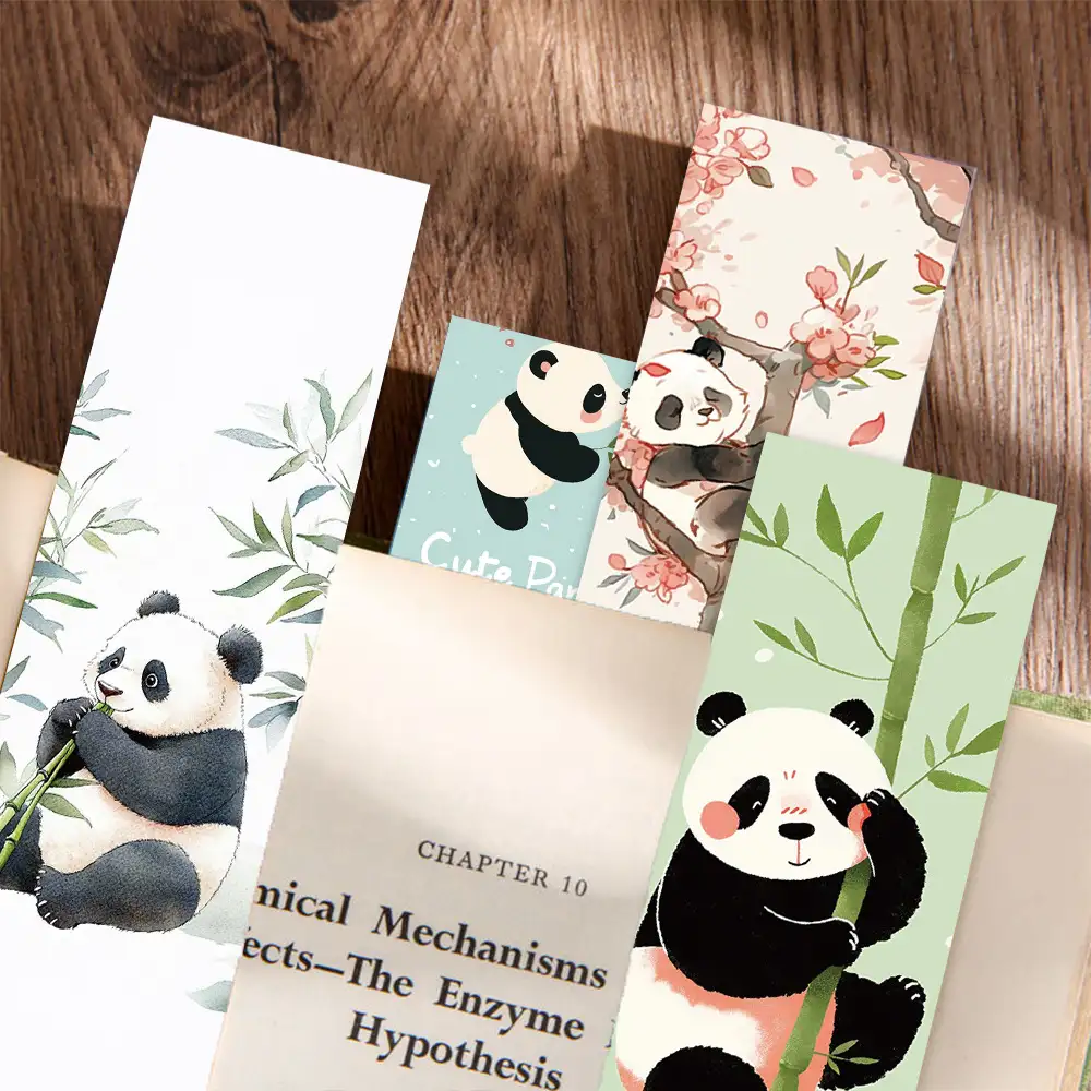 Cute Cartoon Kitten Bookmarks for Kids