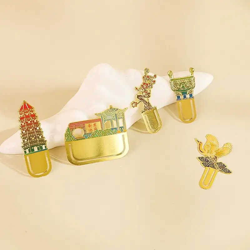 Suzhou Scenic Landmark Metal Bookmark Gift Box